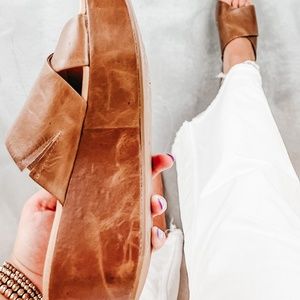 Matisse Tan Wedges